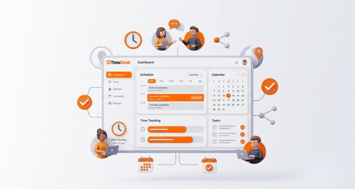 Boost Remote Efficiency: Timodesk Keeps Virtual Assistants on Schedule